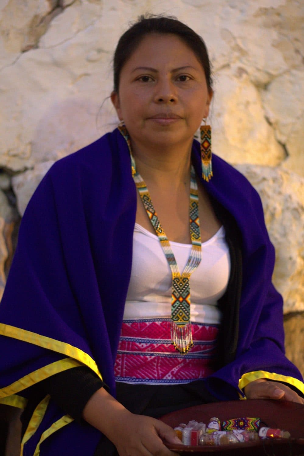 La artesana y su obra